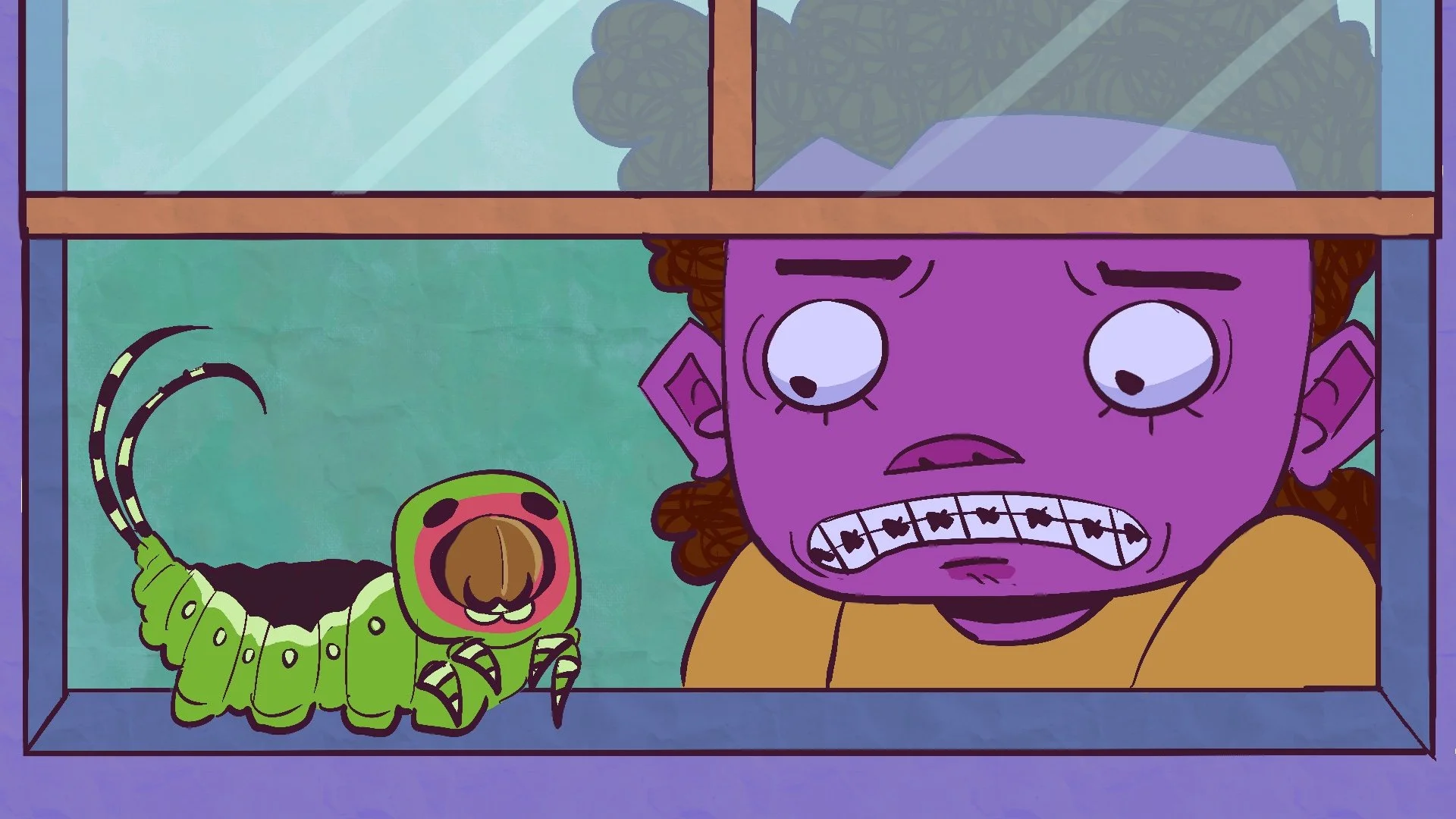 Conrad and the Caterpillar - concept art for an animated short