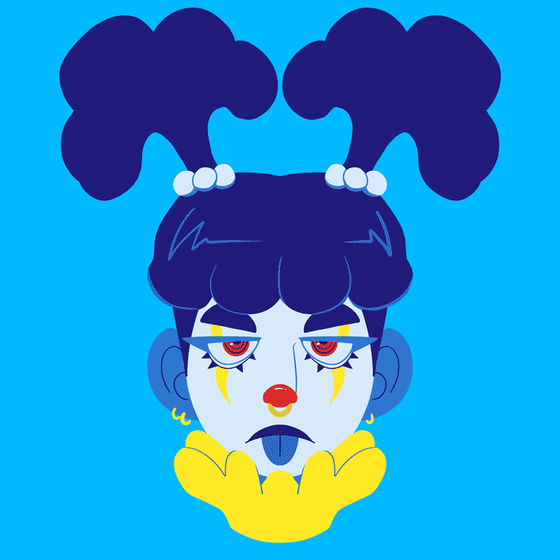 Circus Morph - Morph GIF animation of various circus characters