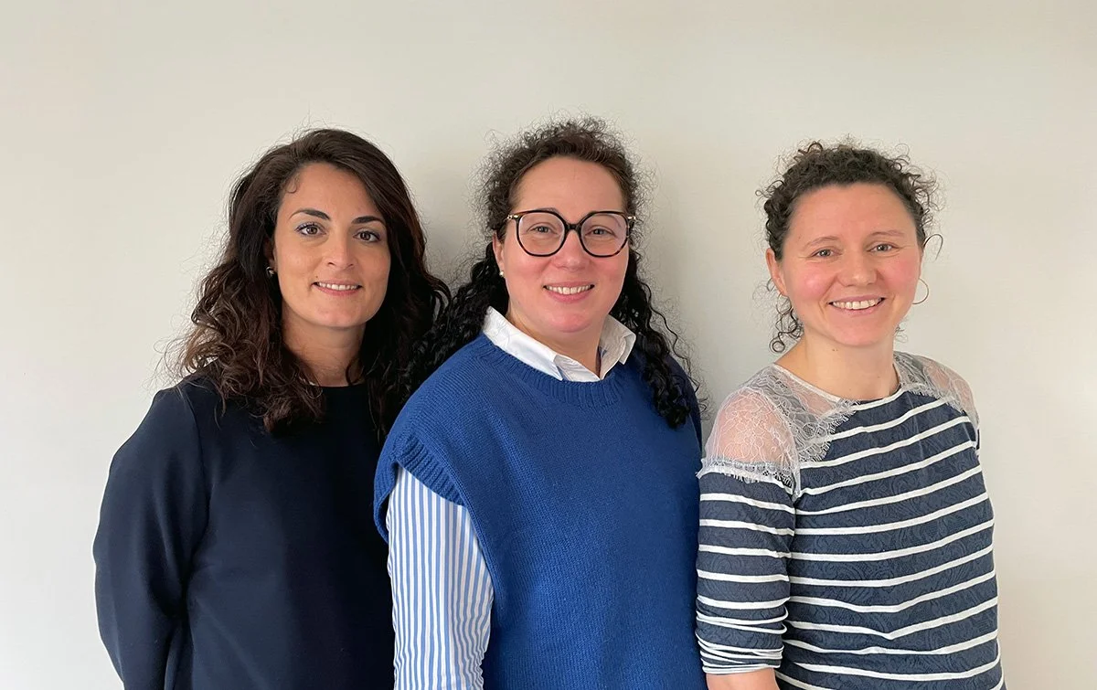 Photo d'équipe du cabinet de sages-femmes d'Auray
