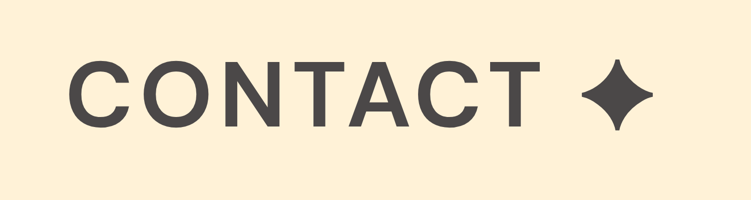 Contact button with a beige background and a star icon to the right