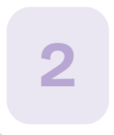 Number 2 on a light purple background