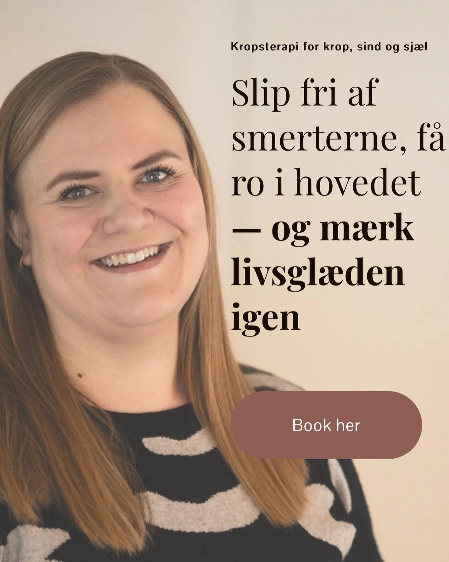 I finder mine nye hjemmeside lige her: www.henrietteskropsterapi.dk
Se link i bio✨