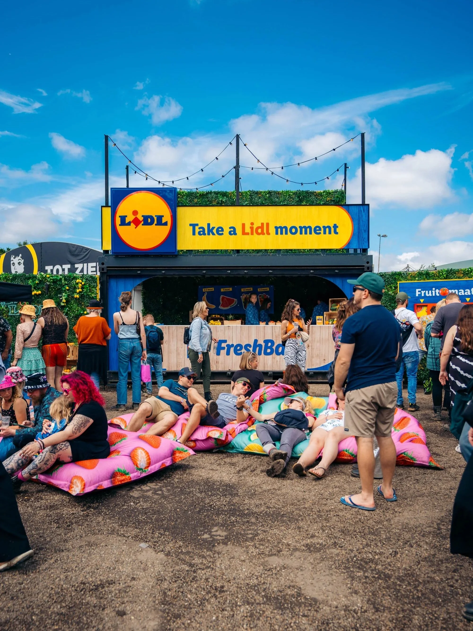 Lidl merkactivatie festivals Best Kept Secret Pinkpop
