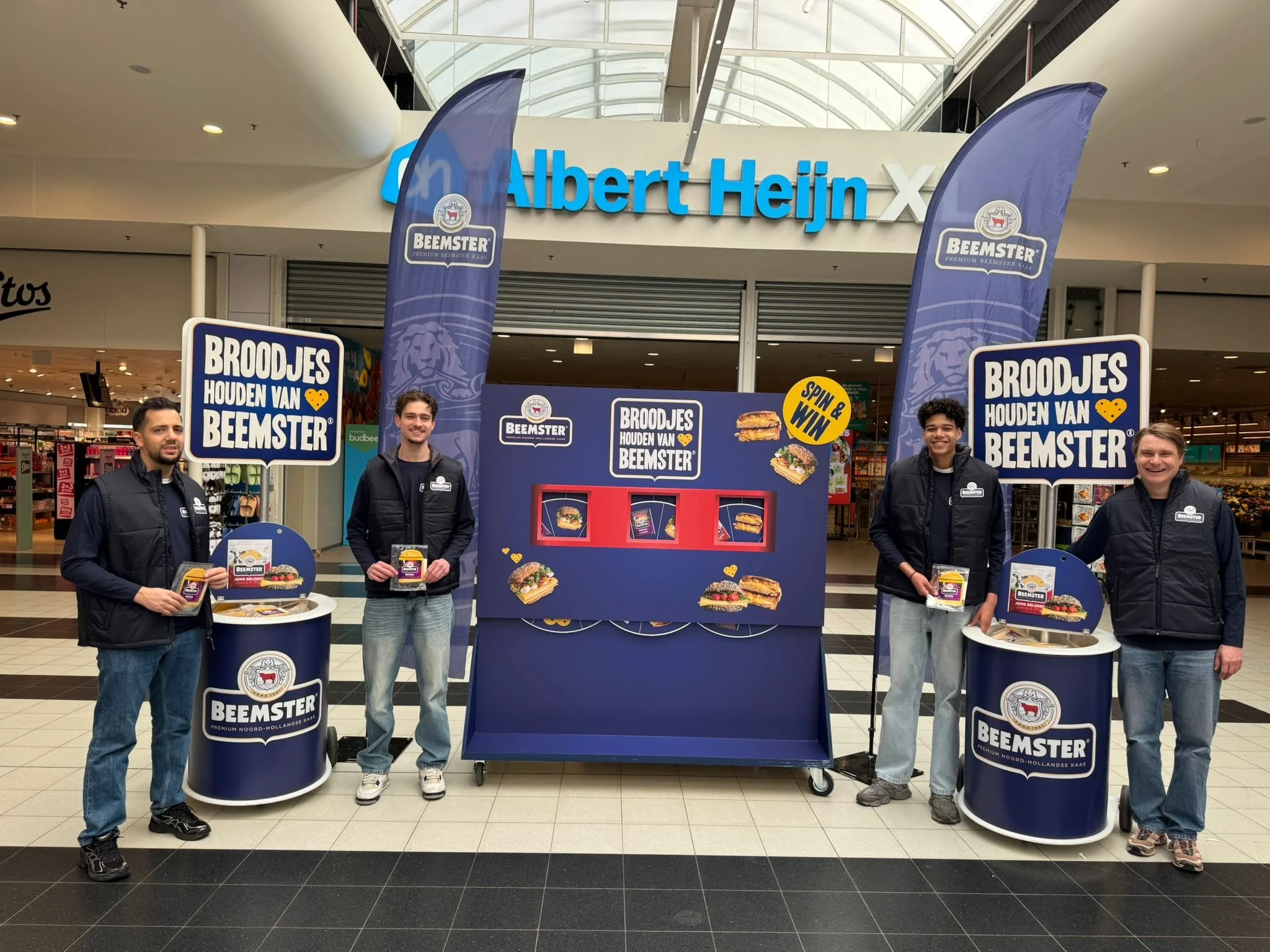 Beemster activatie near store Albert Heijn XL