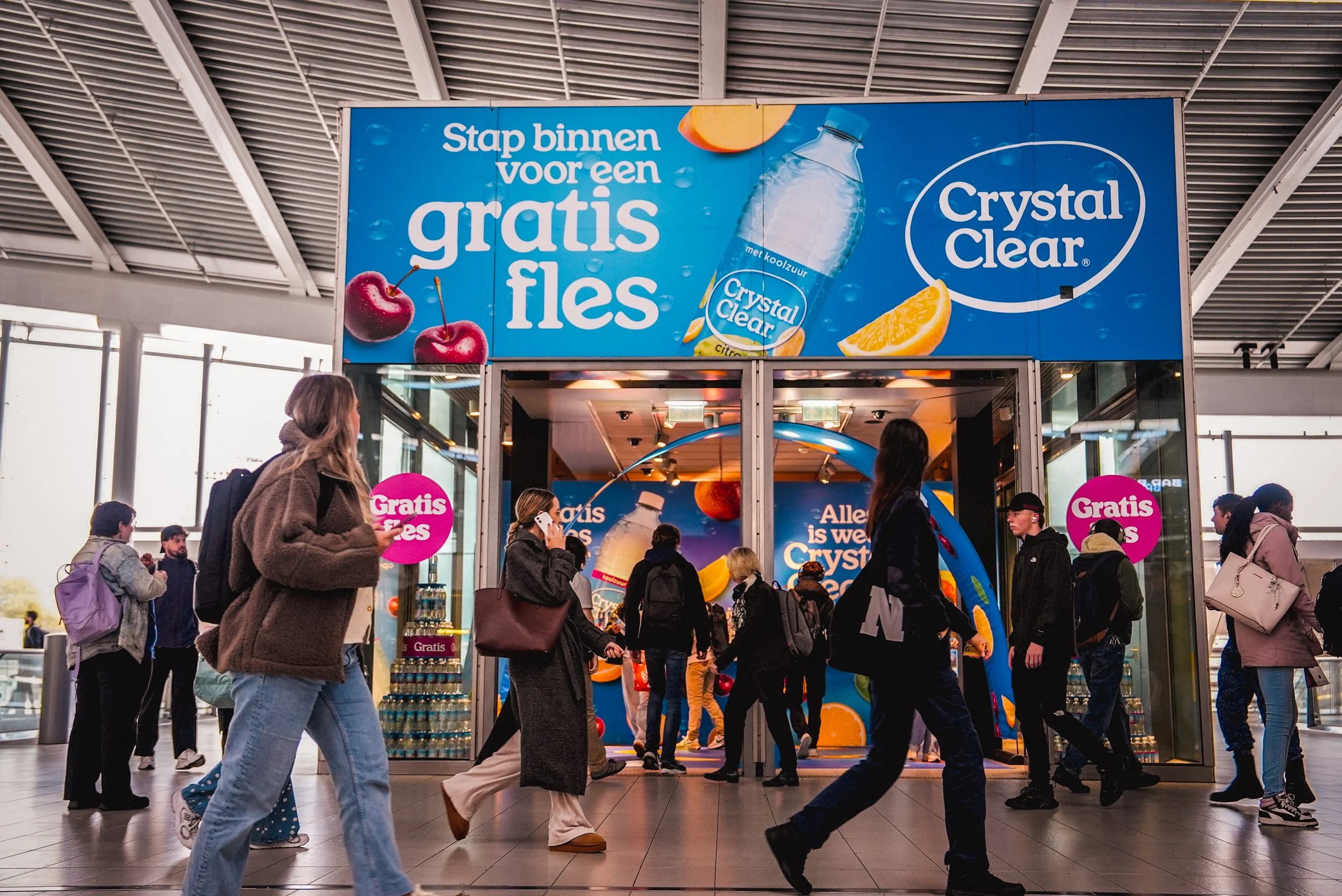 Pop-up Store Crystal Clear Utrecht Centraal