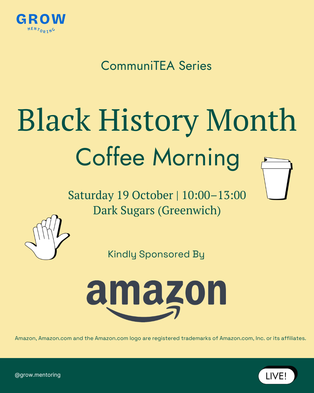 We celebrated Black History Month alongside our incredible community! They joined us for a relaxing morning to get inspired and enjoy some free hot drinks and pastries! Click above to read more. 
