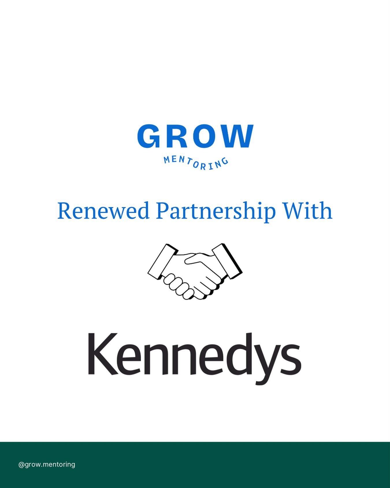 We have renewed our partnership with @kennedyslaw and are very excited to continue supporting our diverse community together&nbsp;🤝
&nbsp;
Since partnering in December 2022, we have:&nbsp;
&nbsp;
🎉&nbsp;paired more than 60 aspiring lawyers with Ken