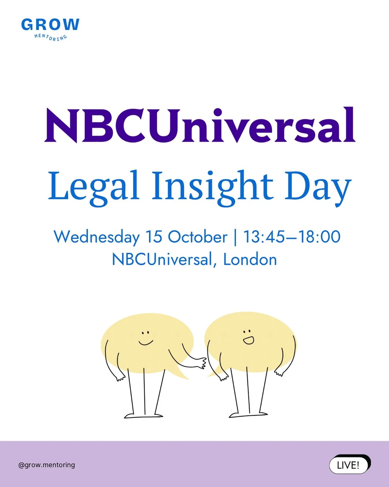 Legal Insight Day with NBCUniversal | In-Person Event

🎥 We&rsquo;re excited to be partnering once again with NBCUniversal for this year's Legal Insight Day at their London offices. This is your chance to gain a day of insights into in-house practic