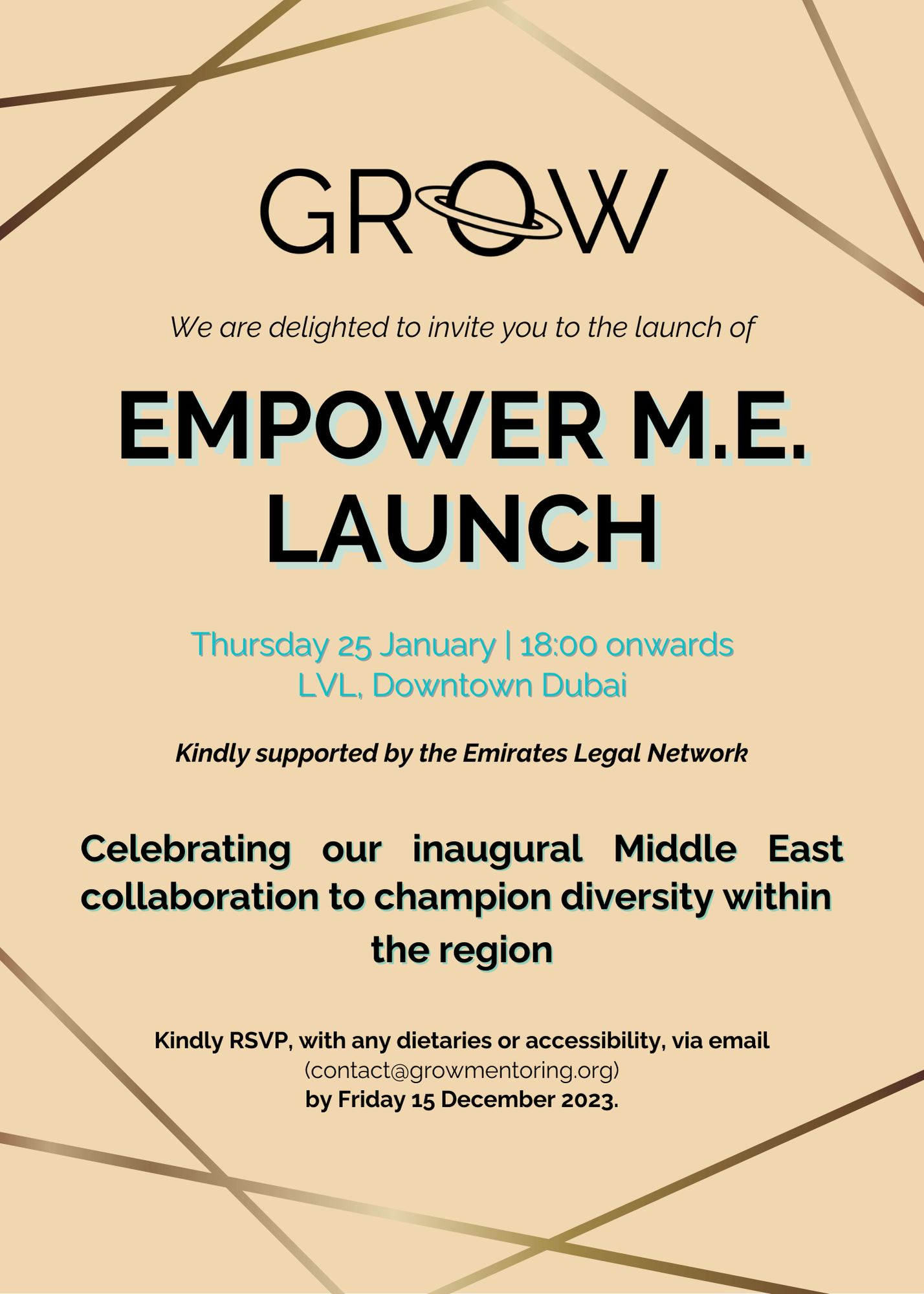 We launched our inaugural international pilot opportunity to support people across the Middle East. Click above to read more. 