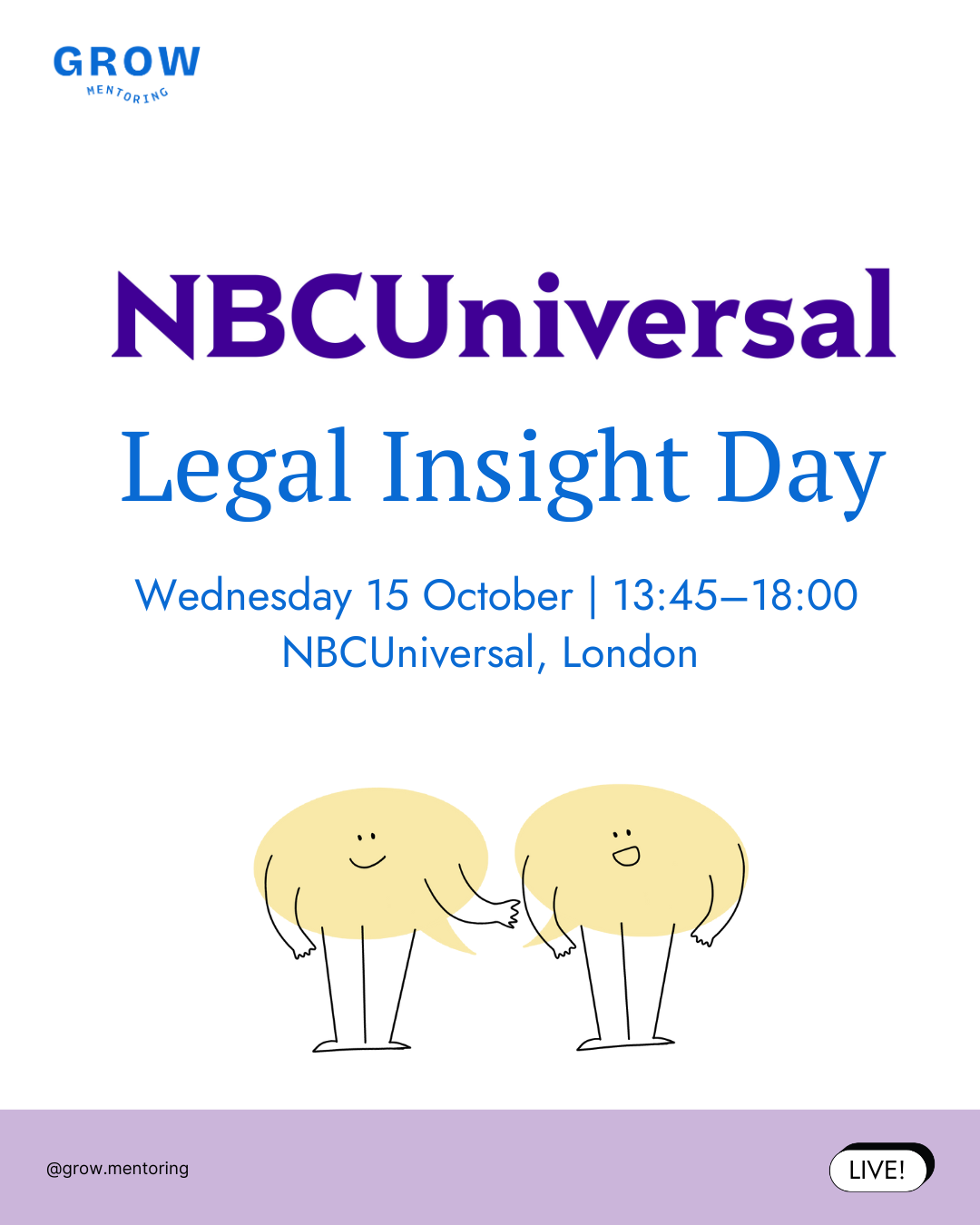 We joined NBCUniversal for a Legal Insight Day where attendees took part in interactive sessions on media and entertainment law and networked with lawyers from one of the world’s leading media and entertainment companies. Click above to read more.