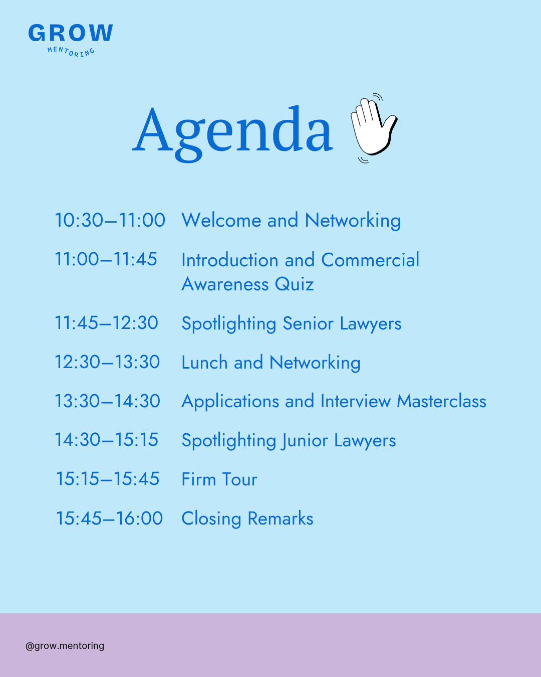 GROW Mentoring - GROW x Kennedys - Agenda.png