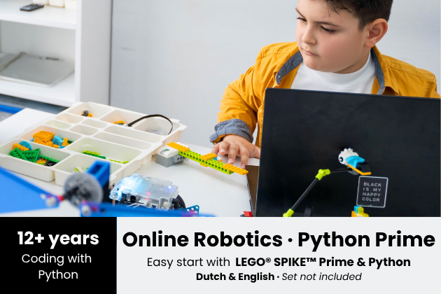 Online Robotics (12+ years) - LEGO® SPIKE™ Prime - Python - EN/EN