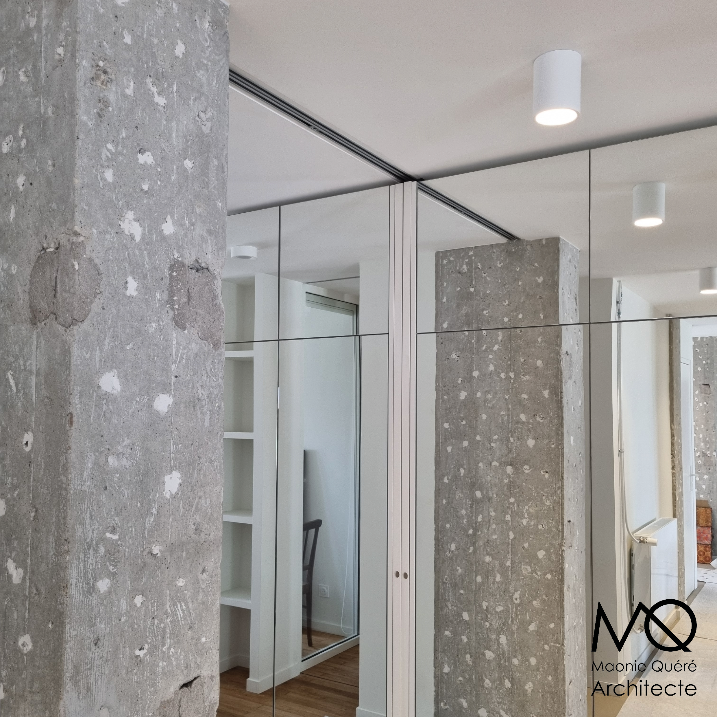 Transformation d’un T4 bis en loft contemporain