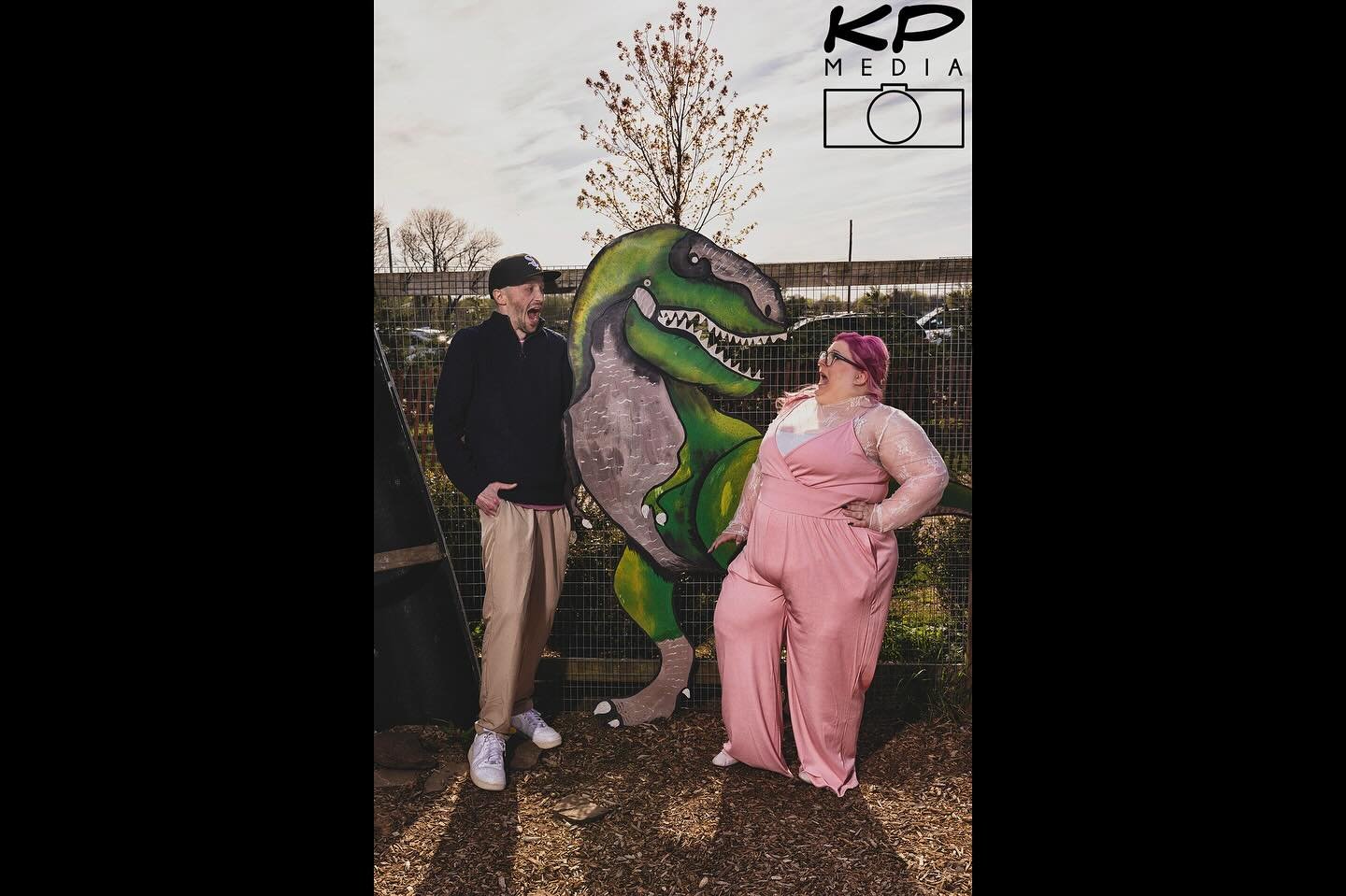 Lisa and Charlie started off their engagement shoot with the right vibe — I mean, if you see a t-rex cutout and can’t pose with a scared face then you’re just not having fun!
#weddings #brideandgroom #engagementshoot #weddingphotog
