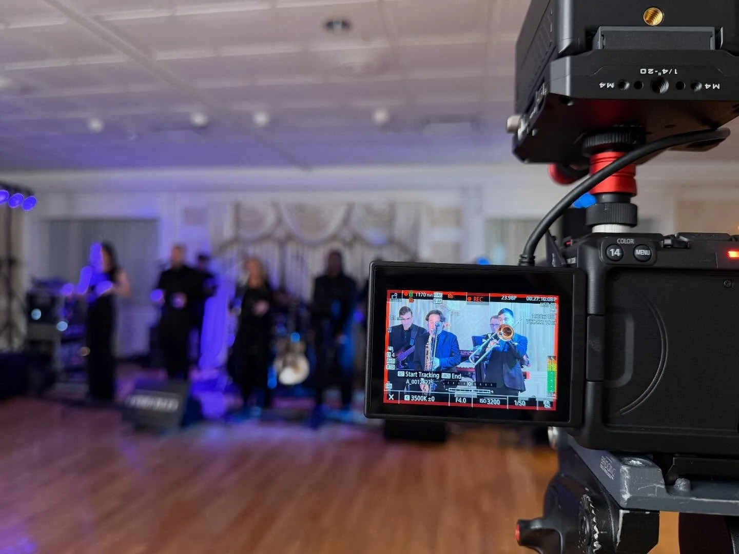 Taking a break from weddings for one night &mdash; to capture some promo material for our favorite wedding band, Code Bleu!

This was SO MUCH fun! We love getting to work with our friends at @codebleuband and can&rsquo;t wait to share more!