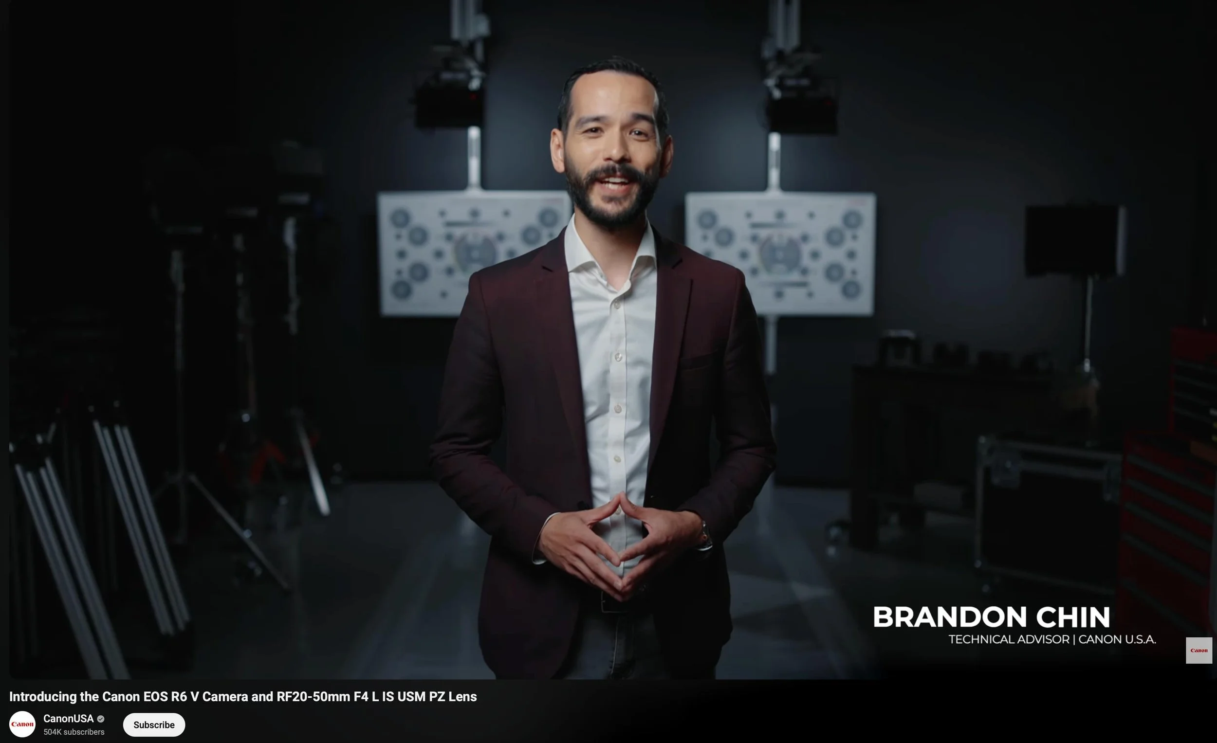 I&rsquo;m a day late watching Brandon&rsquo;s video and it&rsquo;s already at 22,000 views!

Congrats to @canonusa and Brandon on the announcement of the R6 V and the RF 20-50. I am blown away at the new technology and love how you continue to invent
