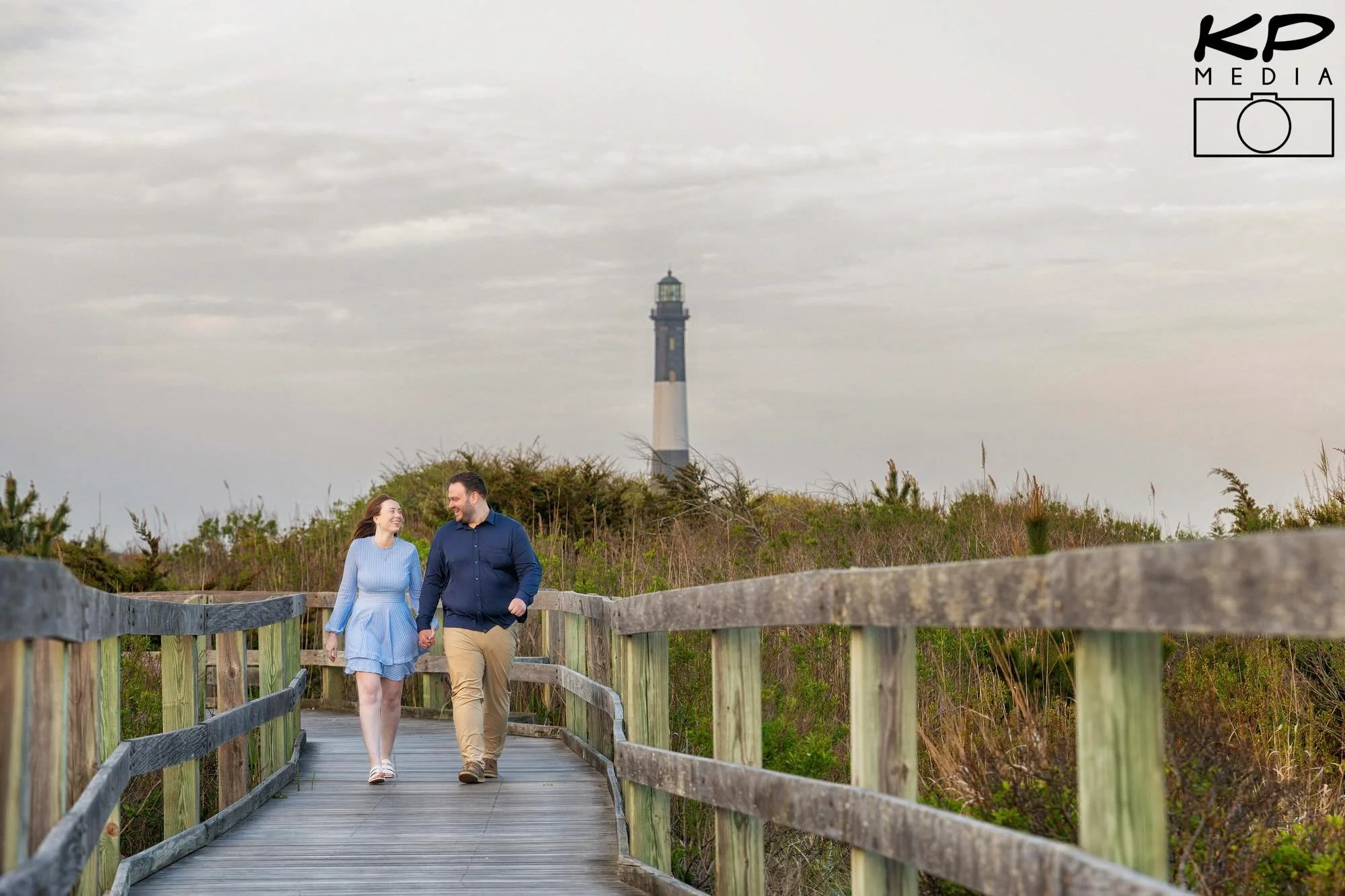Kelly and Joe took us out to the beach for their engagement photo shoot!