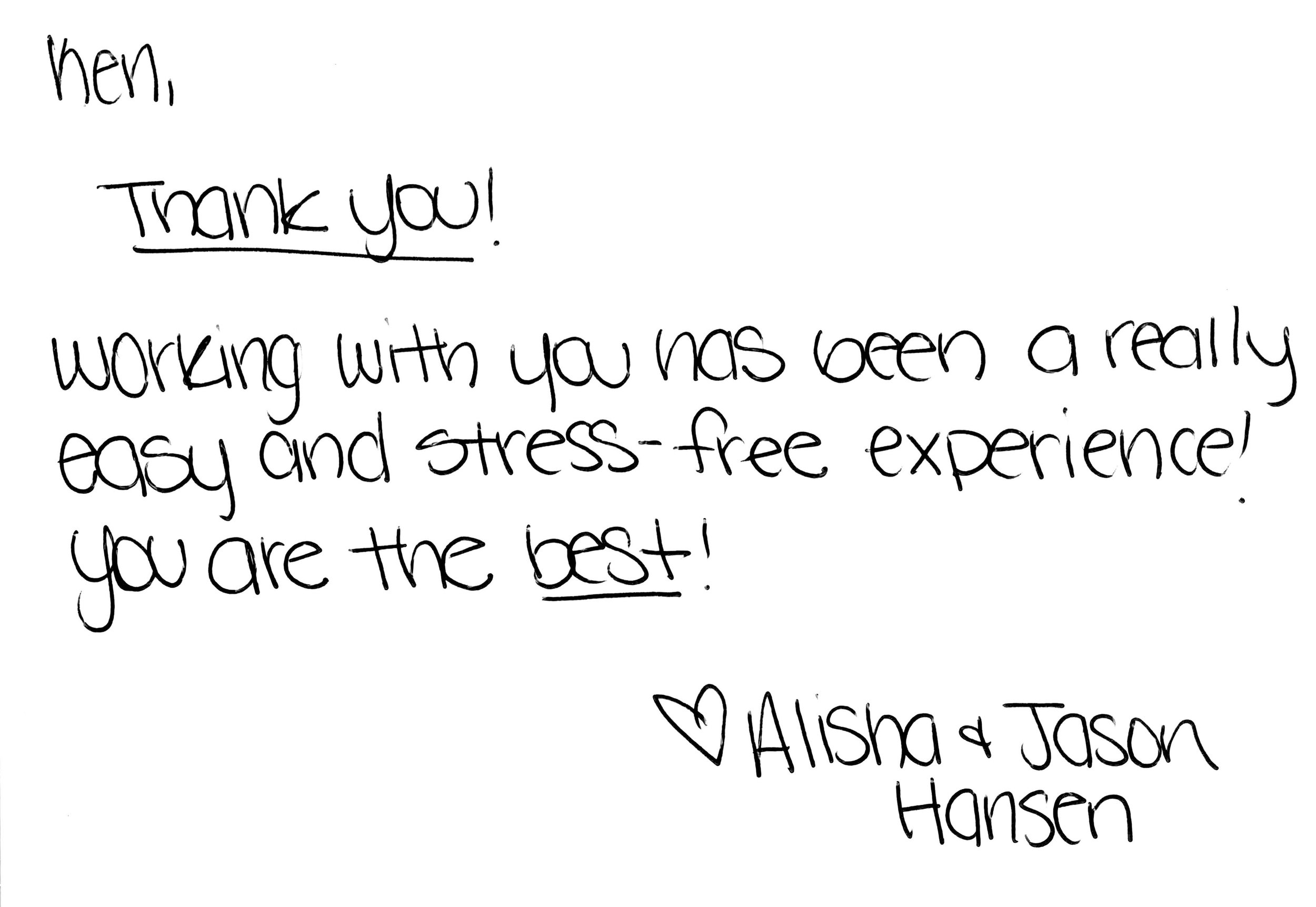 Alisha and Jason: thank you so much for having us capture your wedding!