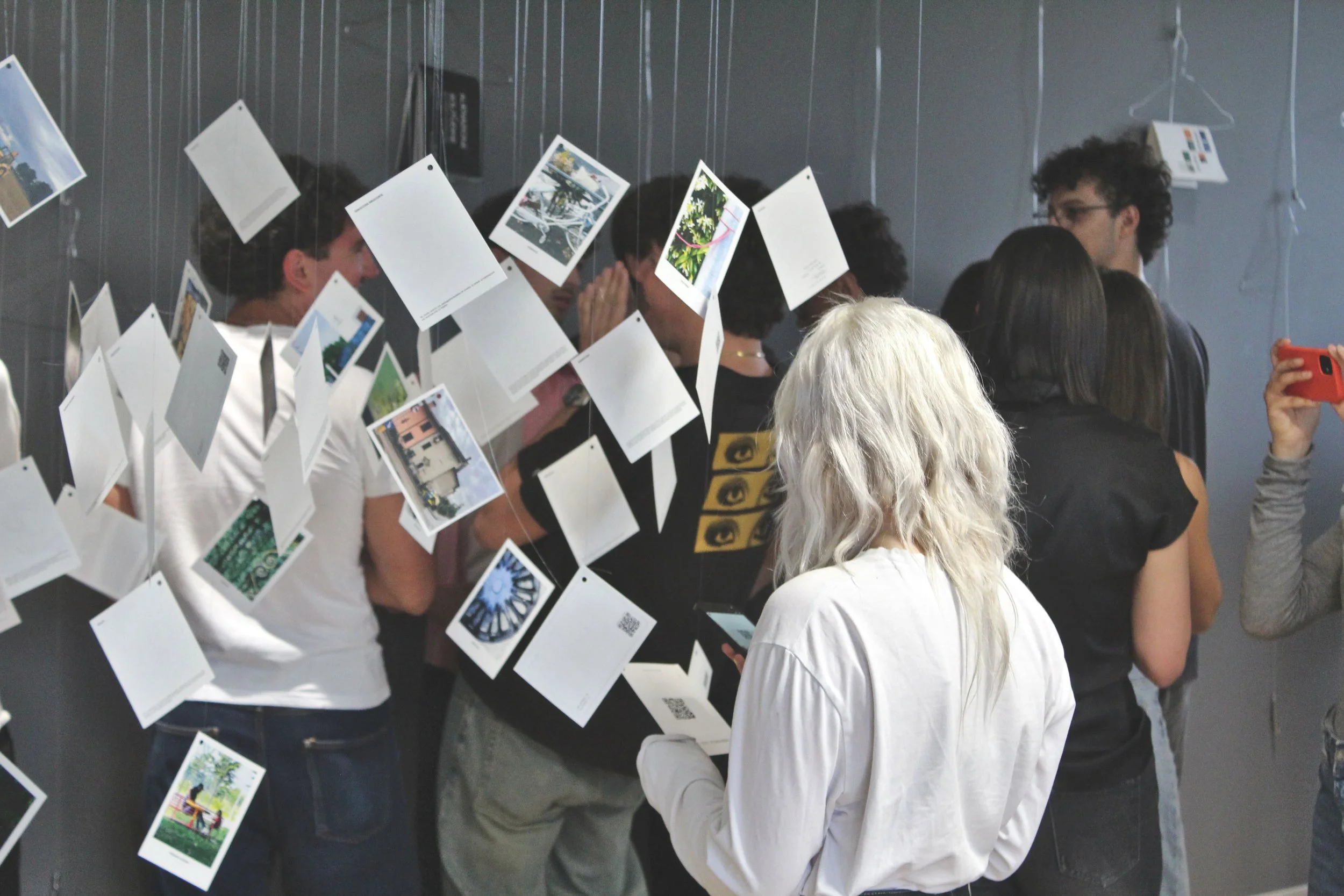 Fifteen Thousand Steps by Davide Sozio, a participatory art project with IUAV University of Venice, 2026 - final exhibition.