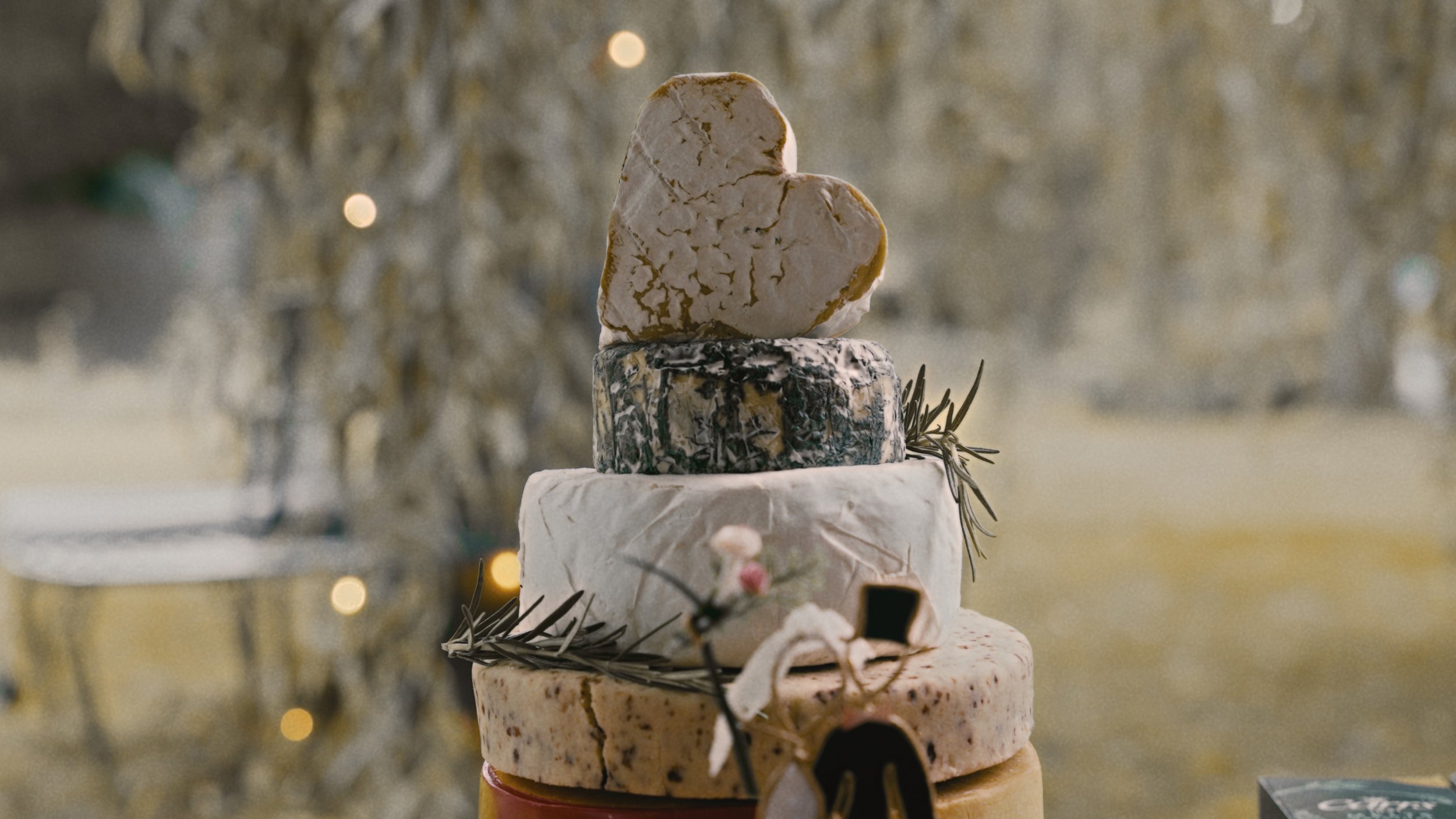 Cake made of cheese.