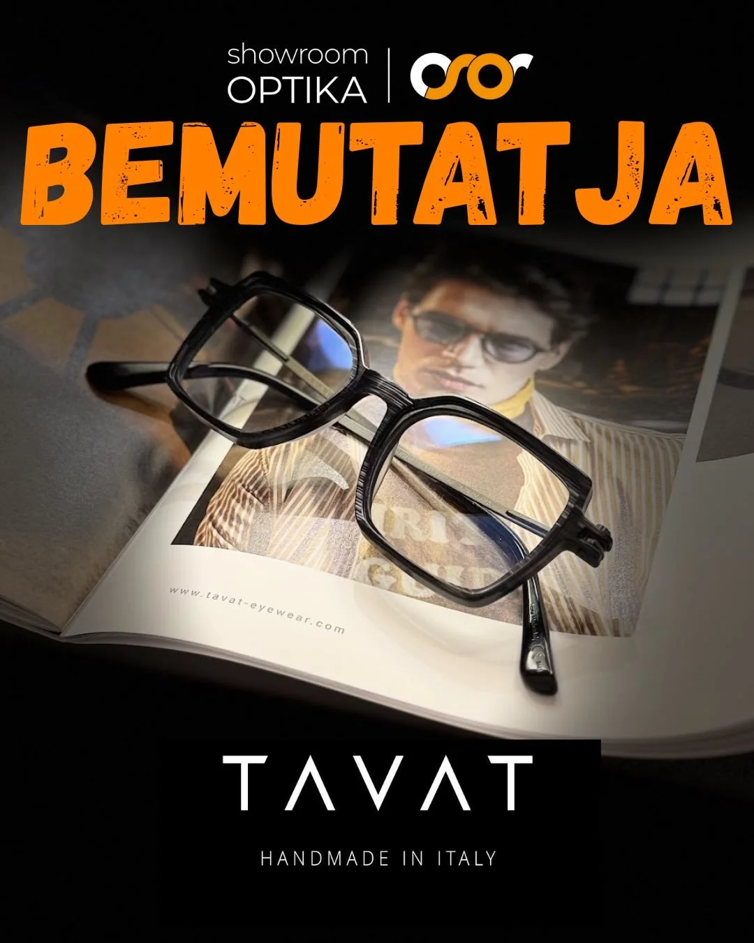 📣TAVAT EYEWEAR📣
V&eacute;gre megmutatjuk.. &uacute;j m&aacute;rk&aacute;nkat, a TAVAT Eyewear-t!

Minket az első pillanatt&oacute;l elvar&aacute;zsolt: 
A TAVAT az a m&aacute;rka, ahol a hagyom&aacute;nyok &eacute;s k&eacute;zművess&eacute;g nem el