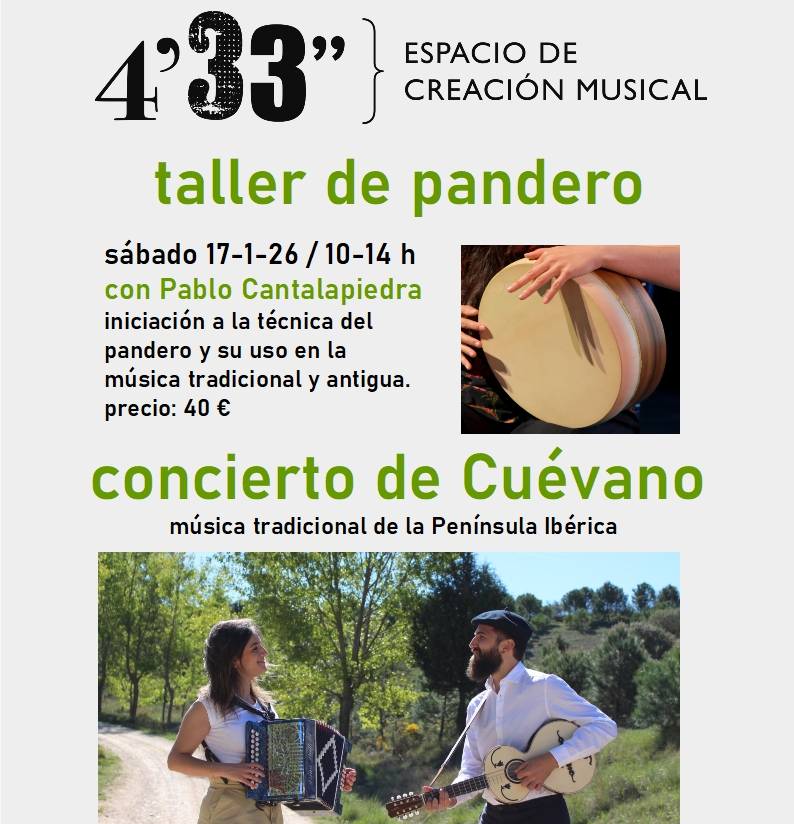 Taller/Concierto Cuévano (17/01/26)