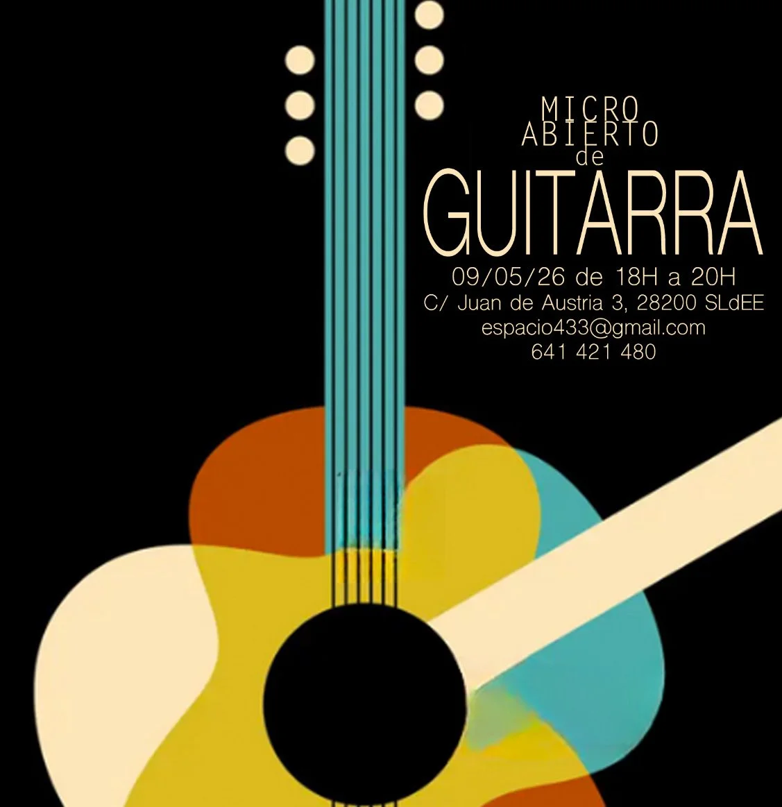 Micro Abierto de Guitarra #1 (09/05/26)