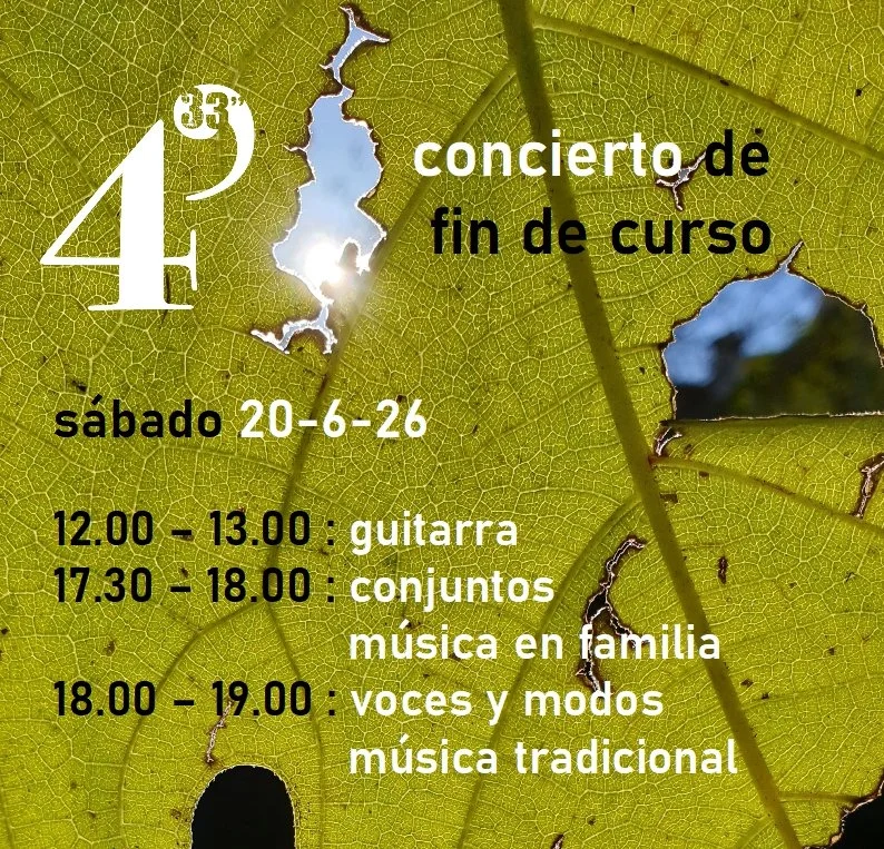 Concierto de Alumn@s (20/05/26)