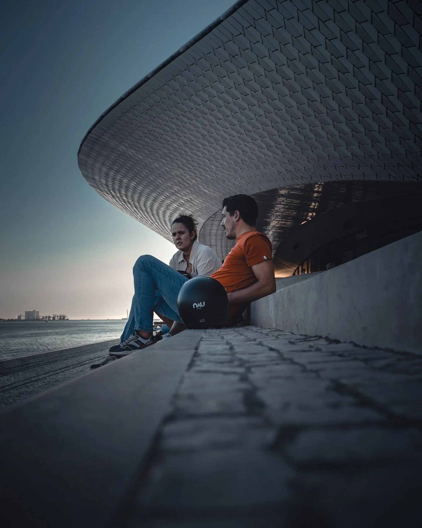 Lisbon MAAT - people chilling 
&mdash;&mdash;&mdash;&mdash;&mdash;&mdash;&mdash;&mdash;&mdash;&mdash;&mdash;&mdash;&mdash;&mdash;&mdash;&mdash;&mdash;&mdash;&mdash;&mdash;&mdash;&mdash;&mdash;&mdash;&mdash;
#lisboa #lisbon #maat #museumofartarchitect