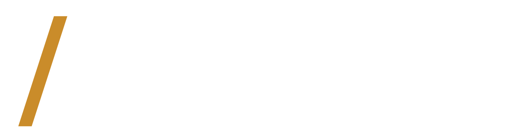 The word /PEOPLE on a black background with a stylized brown slash before the word.