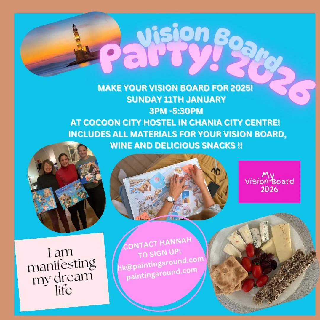 Vision Board Workshop at Cocoon City Hostel 