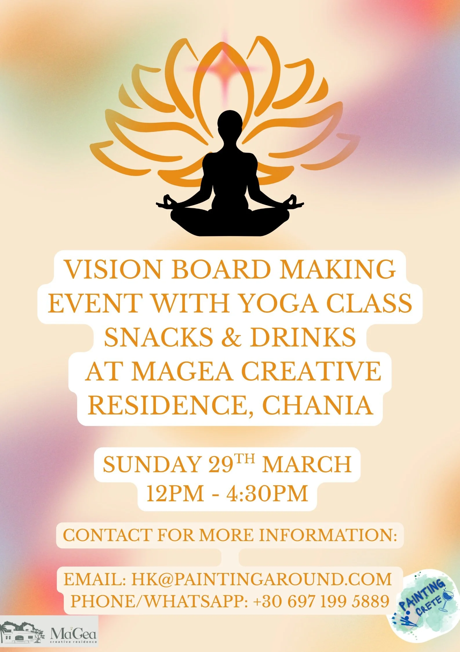 Yoga & Vision Board Experience at MaGea Creative Residence 