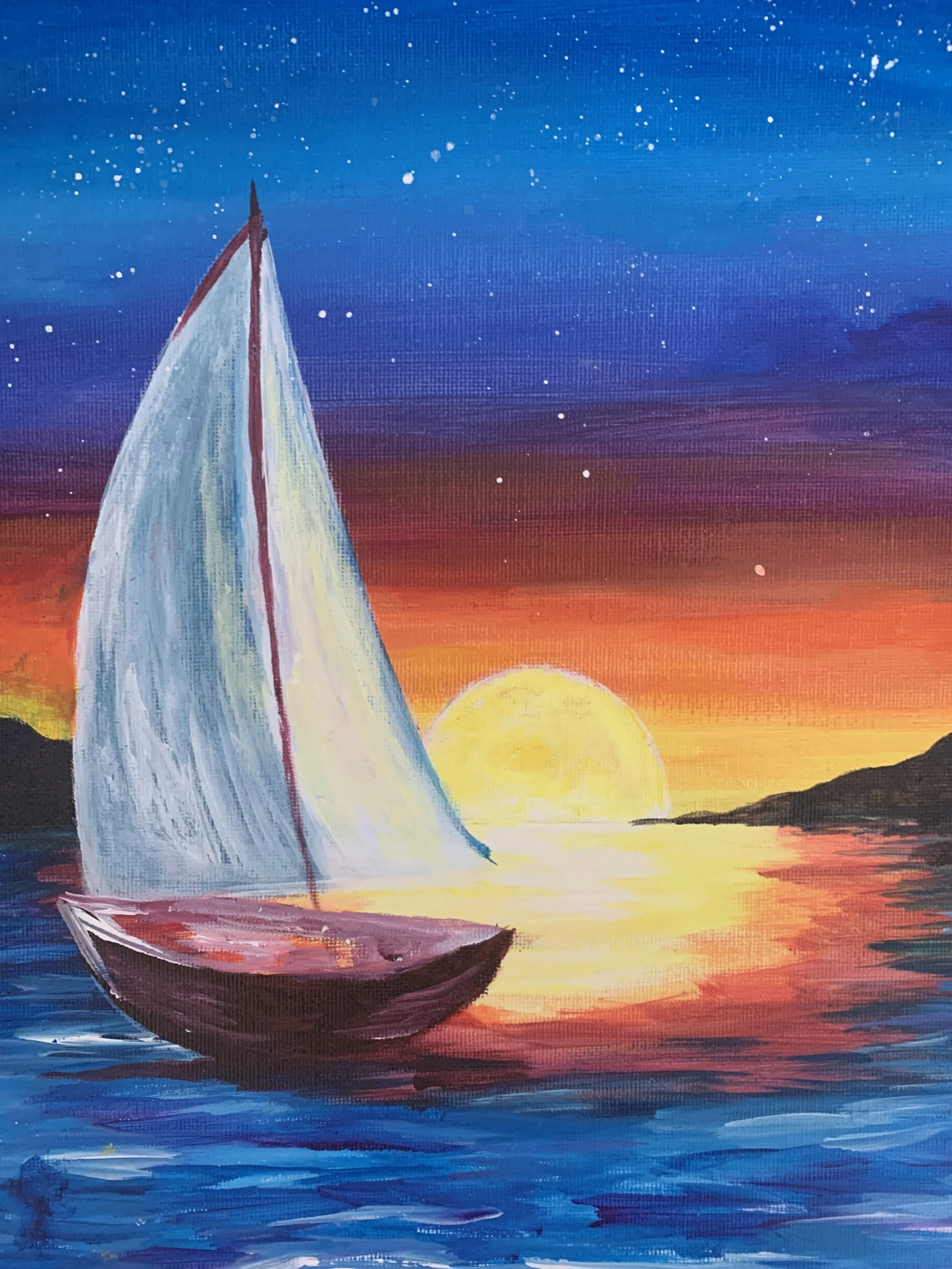 Thursdays Paint and Sip night in Chania City 