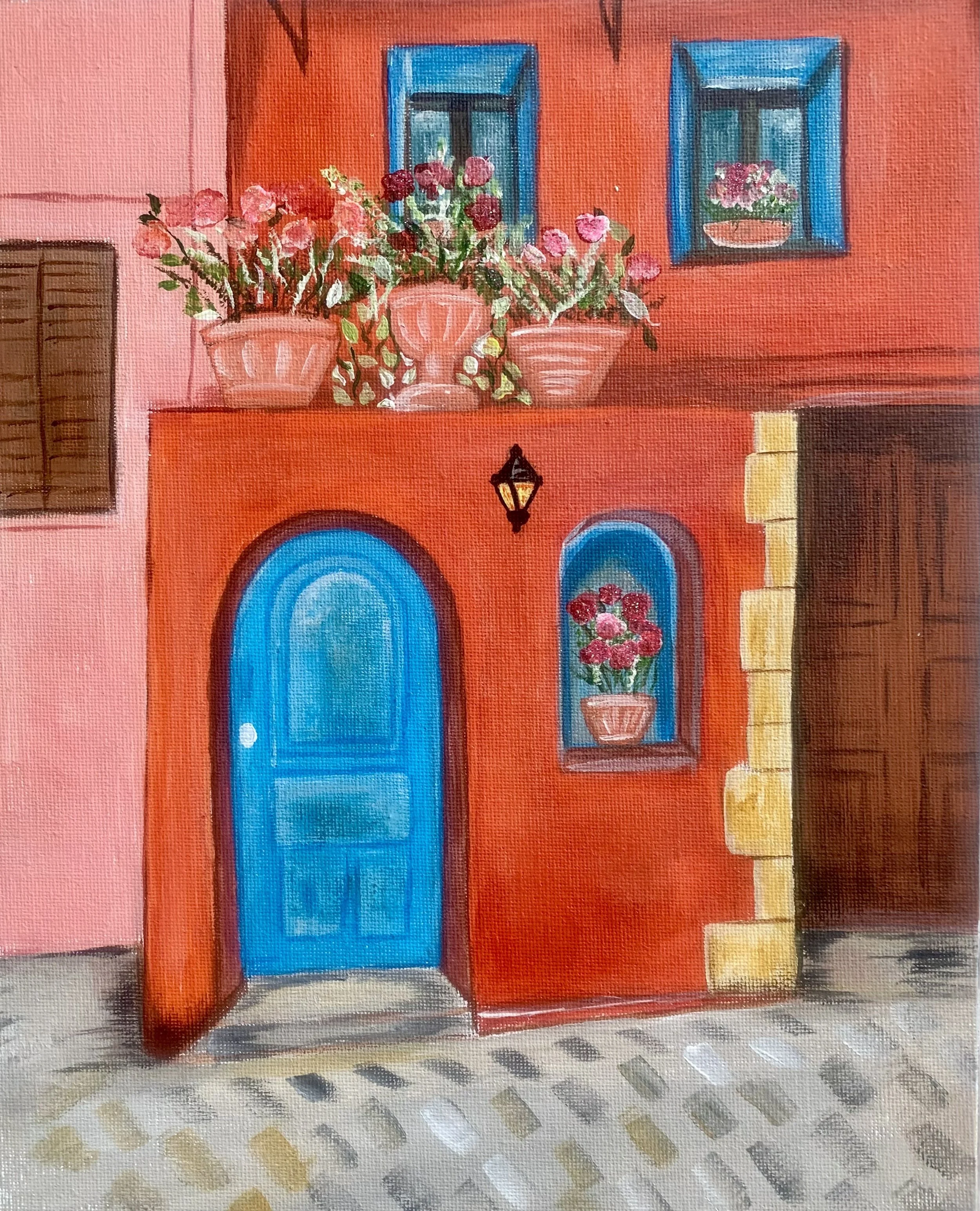 Thursday's Paint & Sip Nights in Chania: Painting The Famous Colorful Building in Chania Old Town. 
