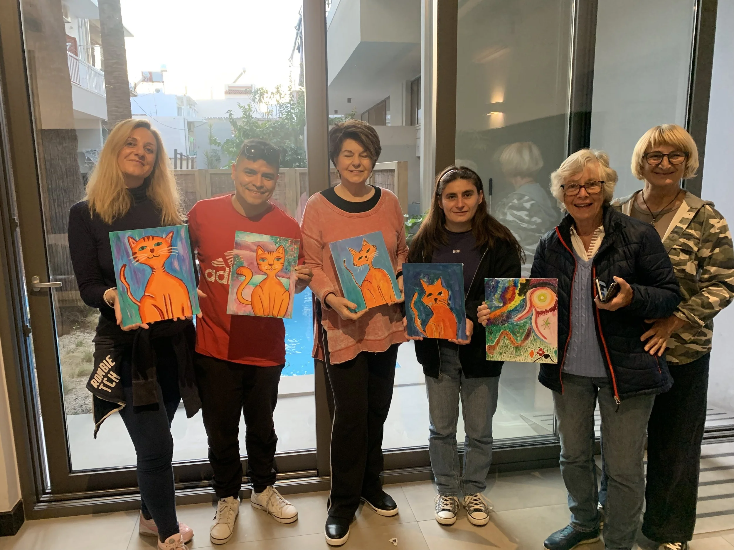 cat group paint and wine. jpeg.jpg