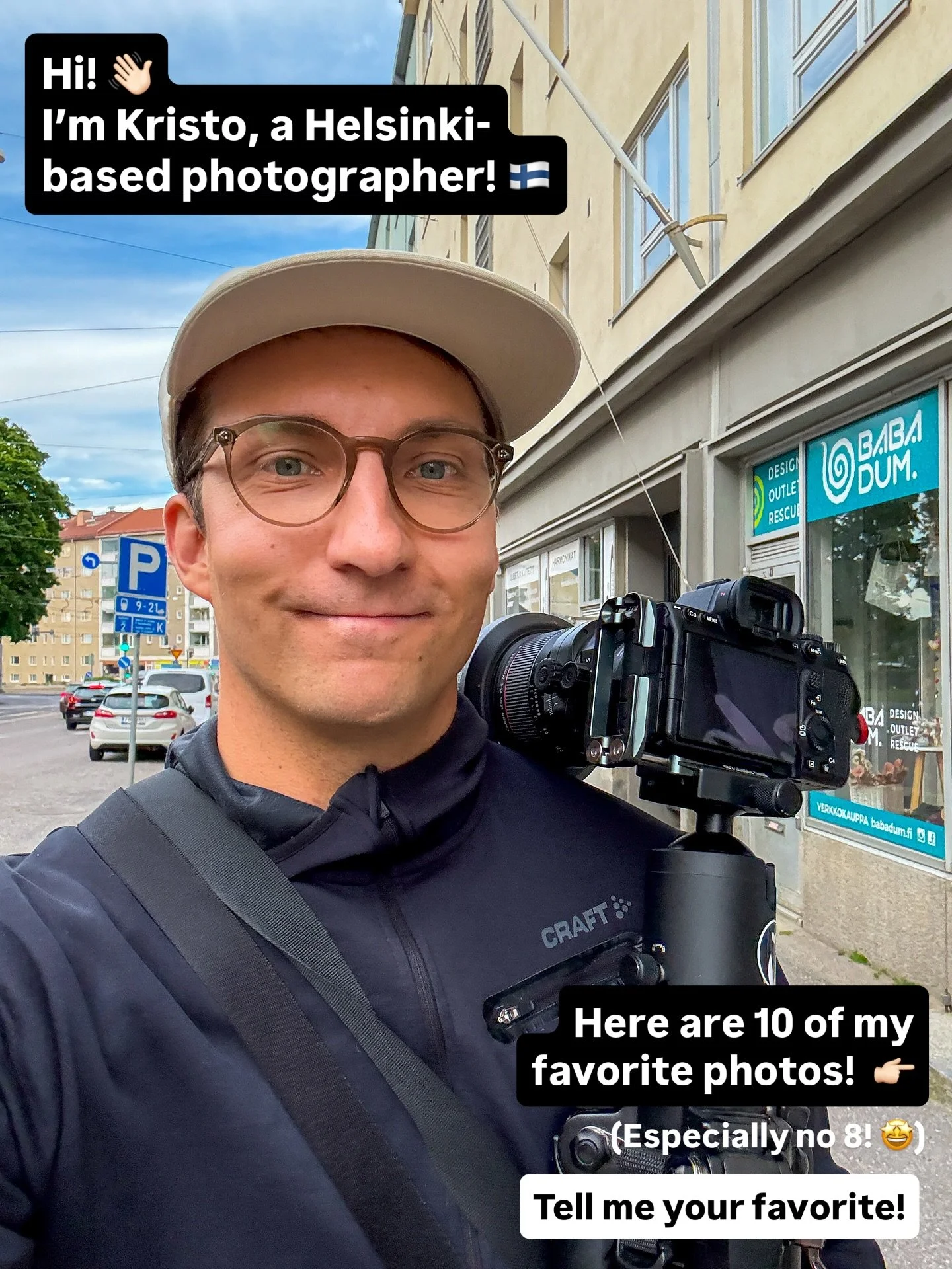 Hi! 👋🏻 I&rsquo;m Kristo, a Helsinki-based photographer! Here are 10 of my favorite photos! Which one do you like the most? 🤓🙌 #helsinki #finland
