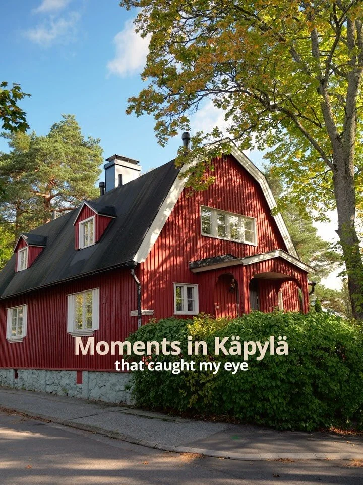 Moments from Puu-K&auml;pyl&auml; neighborhood in Helsinki 📸✨ Have you ever been there?

Puu-K&auml;pyl&auml; [&lsquo;wood K&auml;pyl&auml;&rsquo;] is well known as the earliest example in Finland of the Garden City Movement. The suburb of wooden bu