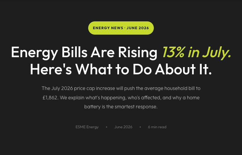 Energy bills are rising… here’s what to do about it.