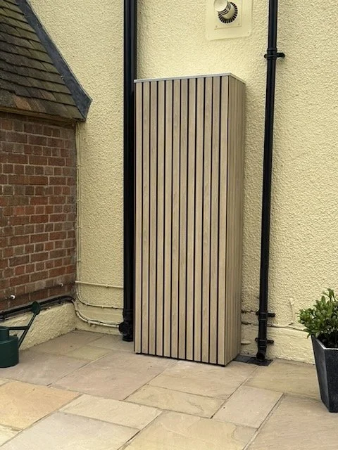 Battery covers for external installations are available