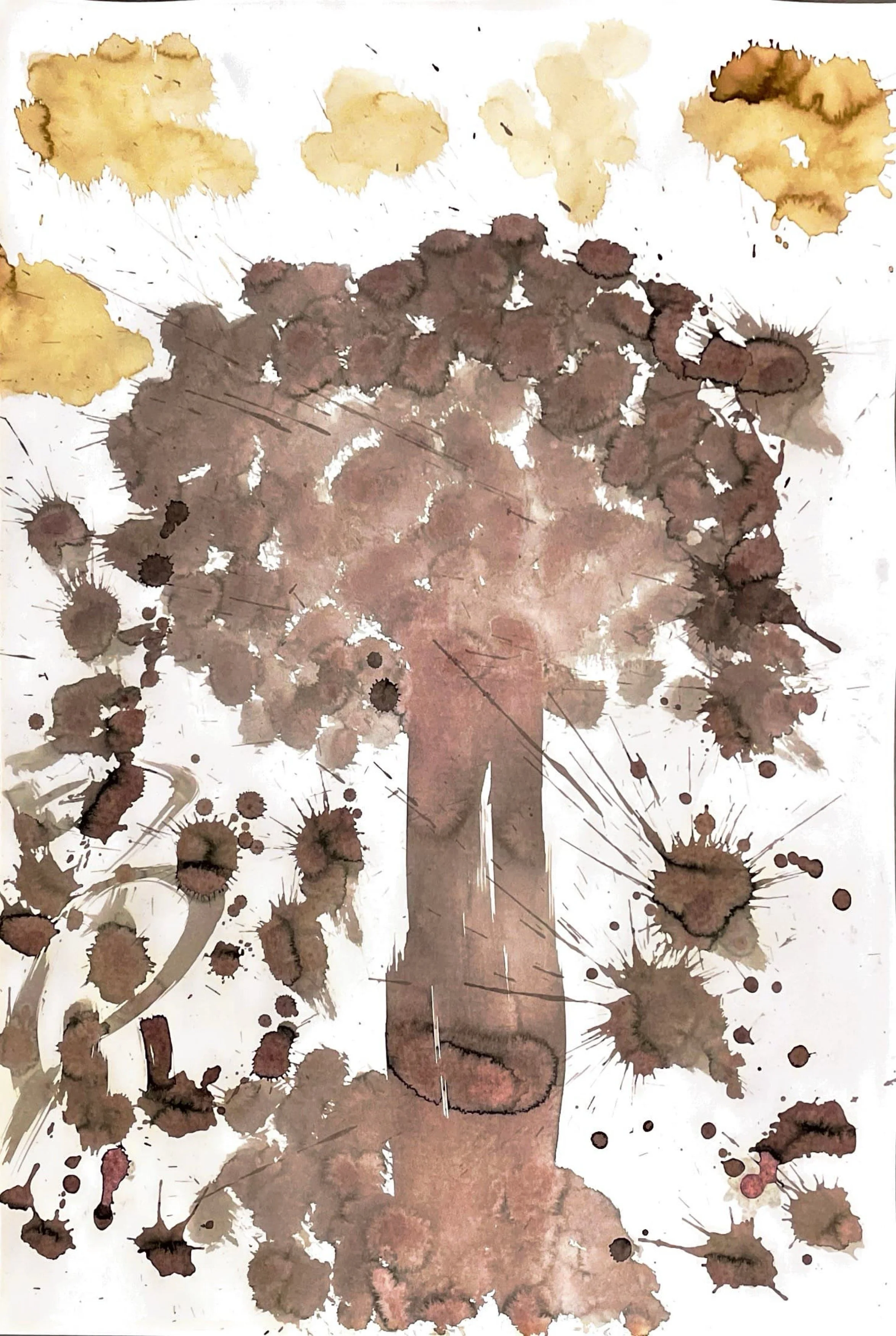 "UNTITLED" - Kontakt for pris | GRAFIKK : Akryl & kaffe