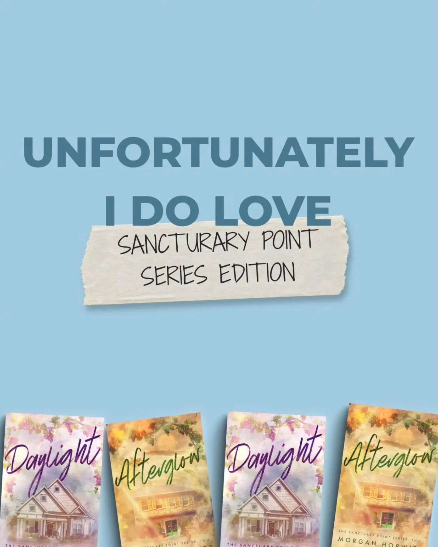 ✨️ Unfortunately I Do Love Sanctuary Point Ed. ✨️ 

oh how much i love these brookridge brothers. they'd do anything for their woman. 

which edition would you want to happen to you?

i for one due love a secret spot. 🤭

📖 DAYLIGHT &amp; AFTERGLOW 