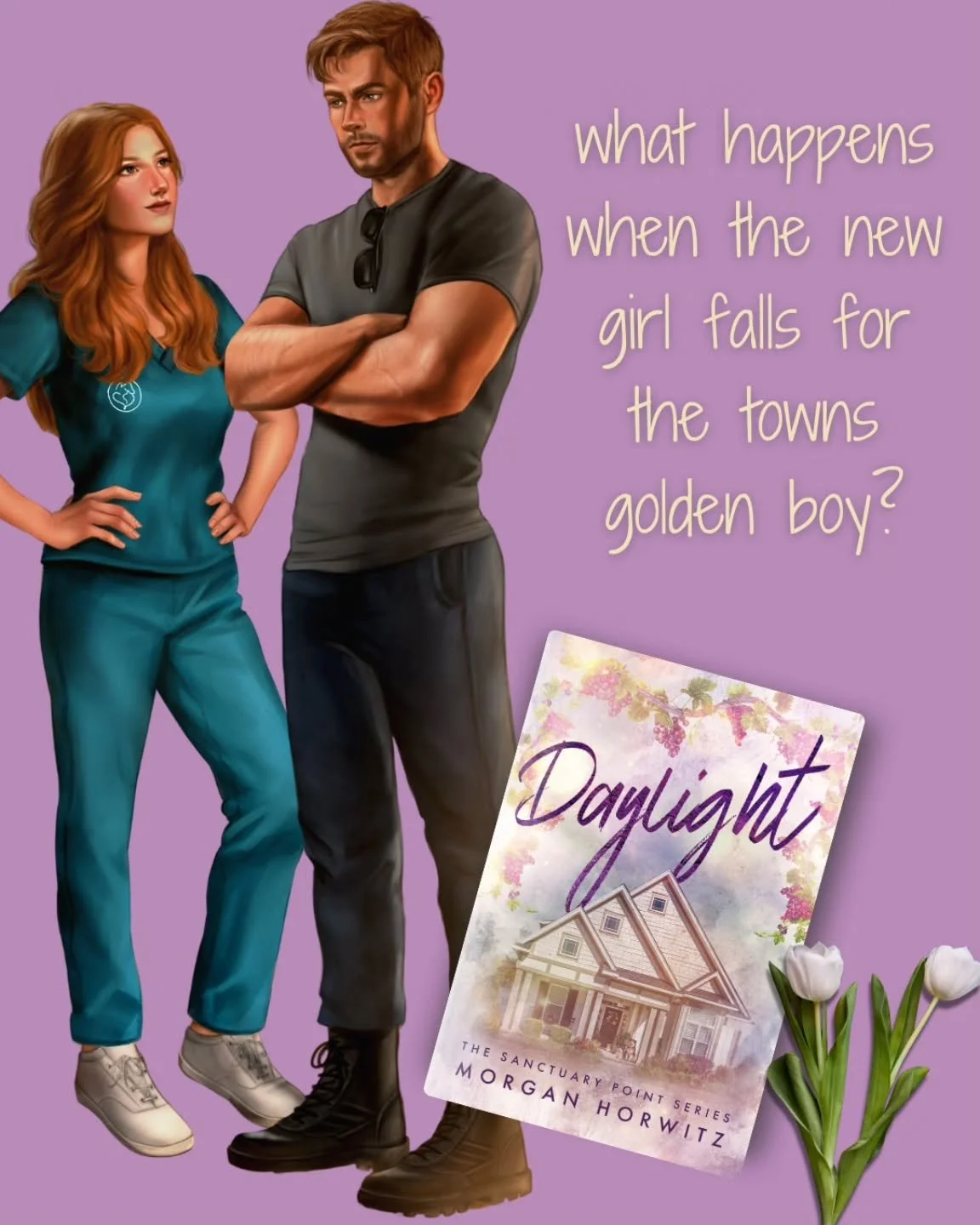 ✨️ what happens when the new girl in town falls for the golden boy? ✨️

📖 Daylight is about two souls stuck between the black and grays to finding their way out to brighter colors. Their both haunted by dark shadows of their past and they fight the 