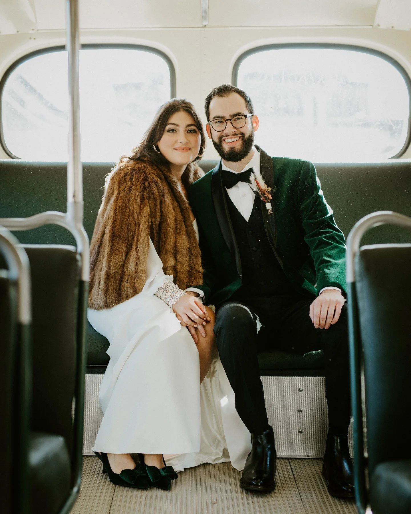 Looking to make your winter wonderland dreams a reality?  Our books are open for 2026. We also wouldn't say no to an emergency December wedding ;)

Featuring:
Attire: @anthropologieweddings @theblacktux
Florist: @merrittdesignsthings
Makeup: @bmattis