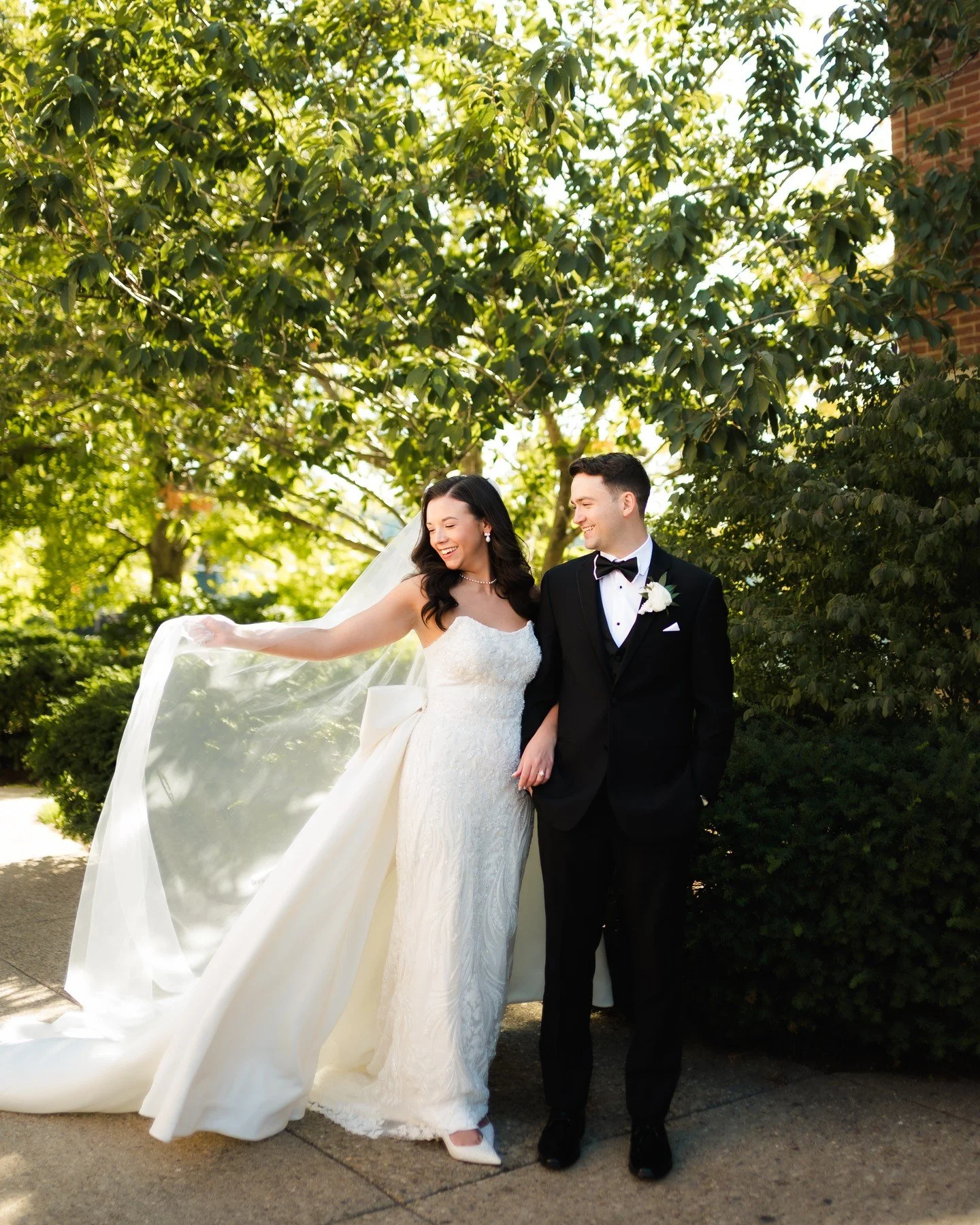 Brenna &amp; Sal's Day One (8/30/2025)

Photographer: @skysthelimitphotography
Reception Venue: Carnegie Science Center 
Hair: @simply.captivating.pgh_hair
Makeup: @_glamtogo_