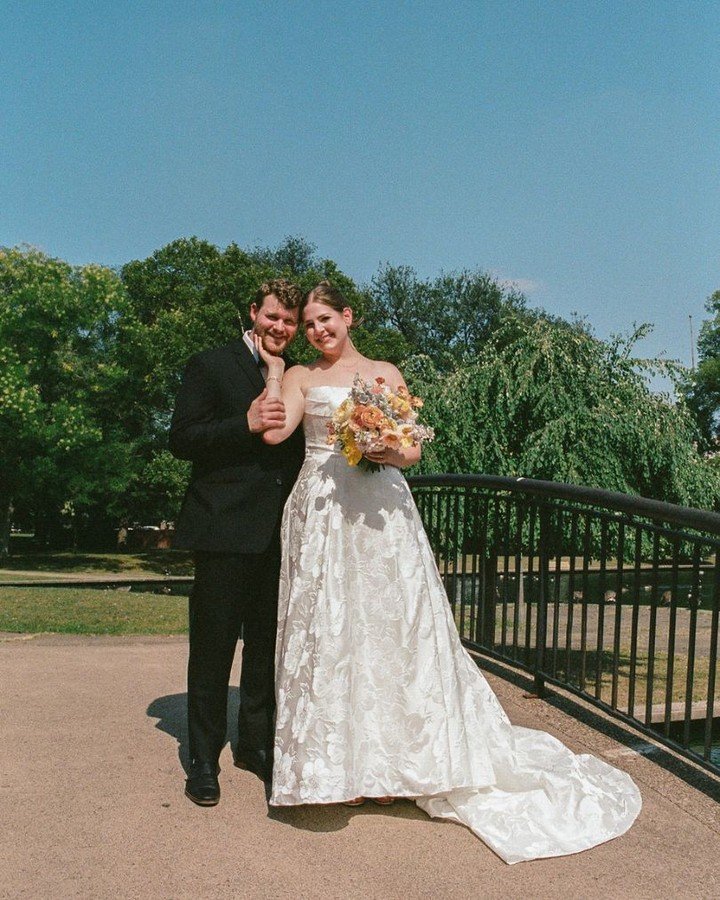 There's something so dreamy about film photos on your wedding day. 

(Moments from Lauren &amp; Dylan's Day One)

@ashkcaptures
@poppyflowersco
@the.floral.touch
@museumlabpgh