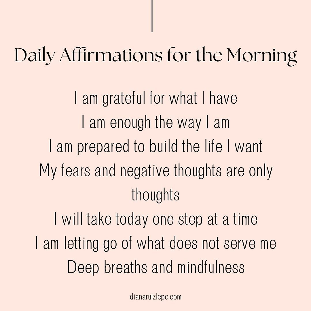 Enjoy these affirmations! Checkout my blog: How to write affirmations and coping statement for self -improvement 
Link in bio #mentalhealth #selflove #selfcare #anxiety #selfimprovement
