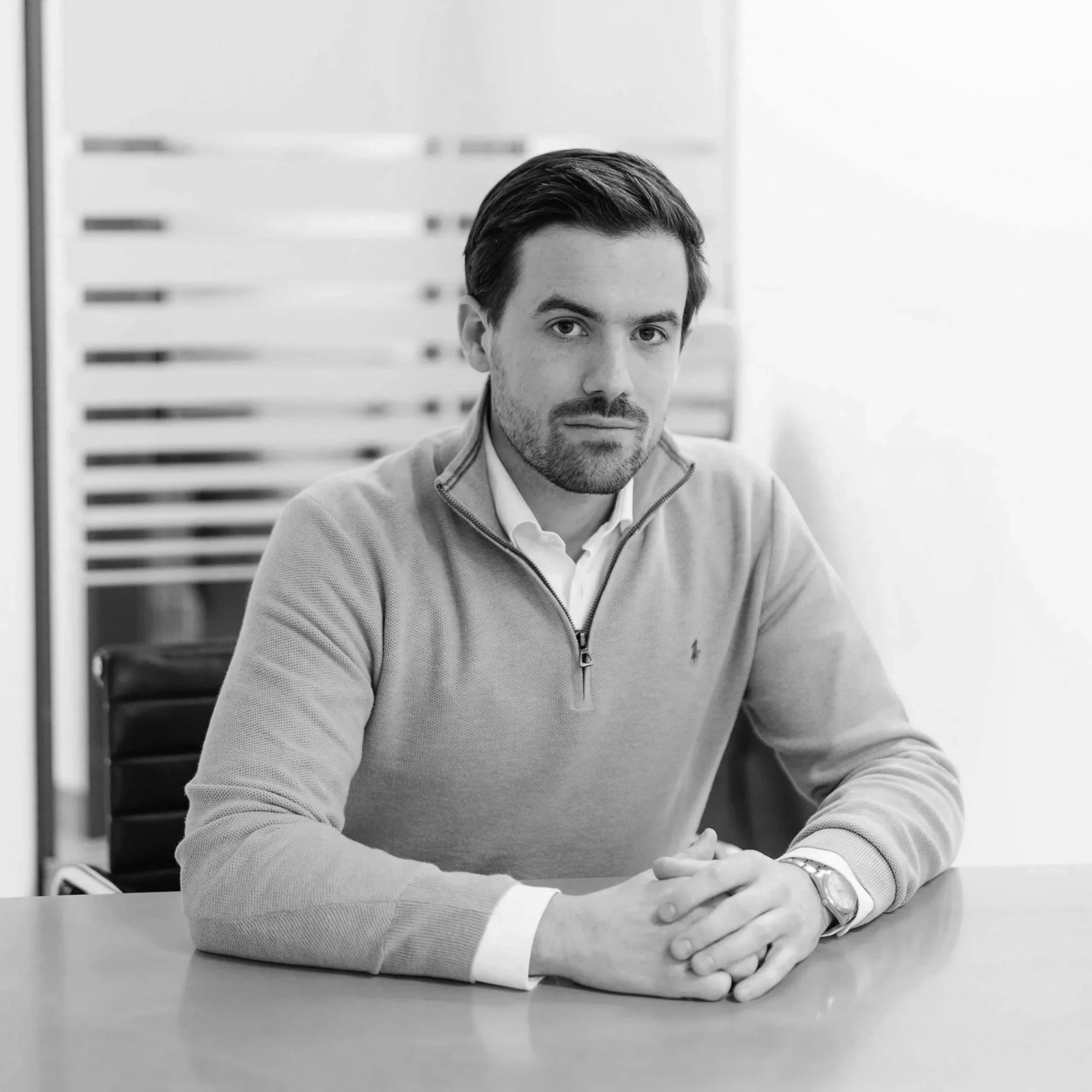 Portrait of Falk Ewaldsen, co-founder and Managing Partner of Avalon Advisory