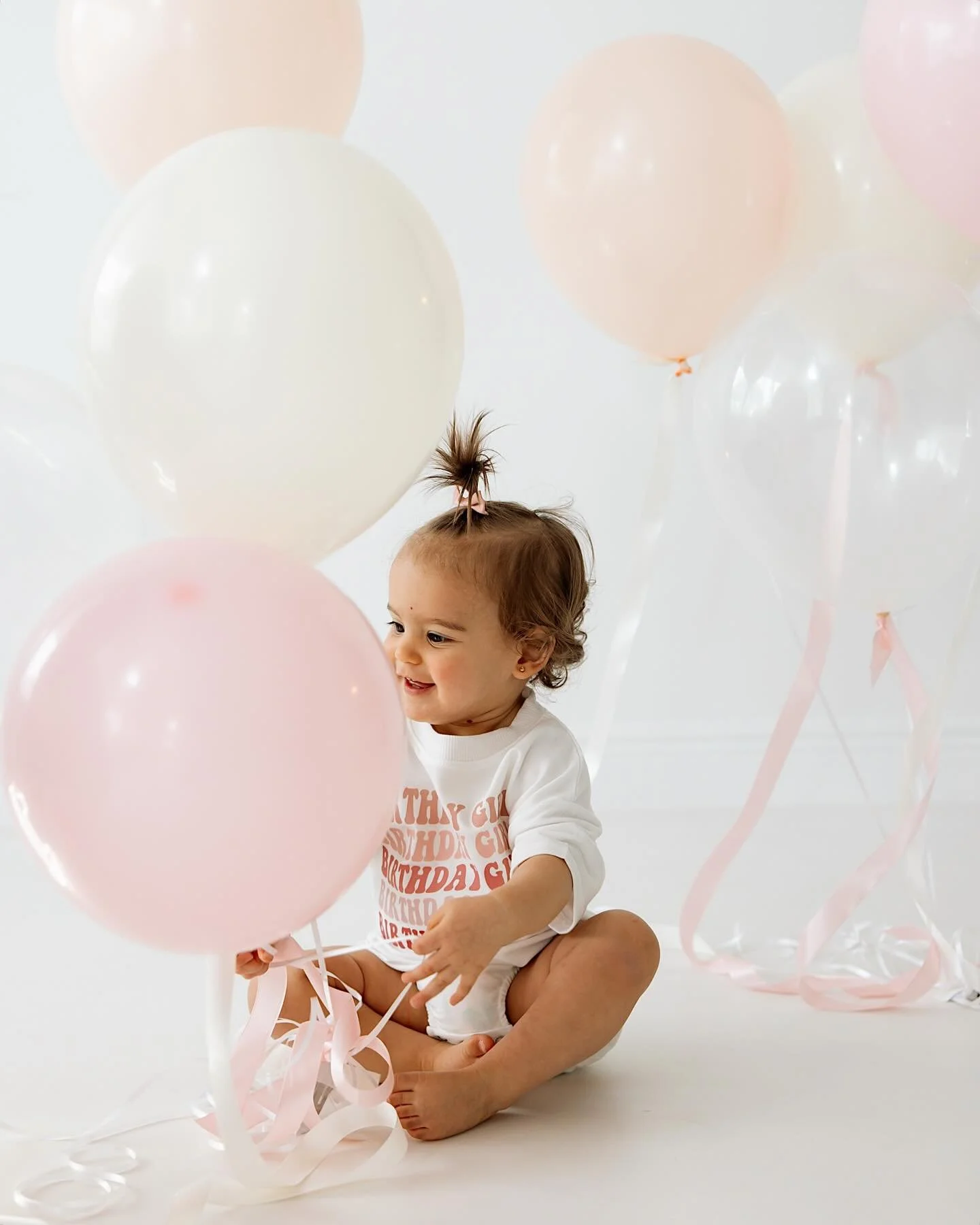 help me wish my sweet Goddaughter Olivia a HAPPY FIRST BIRTHDAY! 🎉🤍
⠀
I can&rsquo;t believe she&rsquo;s already one &mdash; she&rsquo;s full of sass, smiles, and so much joy. So grateful to be her Madrina and can&rsquo;t wait to celebrate this spec