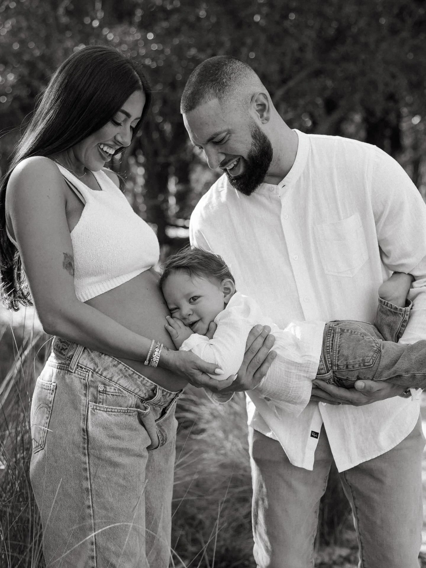 The Massa&rsquo;s round two! 🤍
⠀
We are all waiting to meet you baby Rose..⠀
🌹🌹🌹