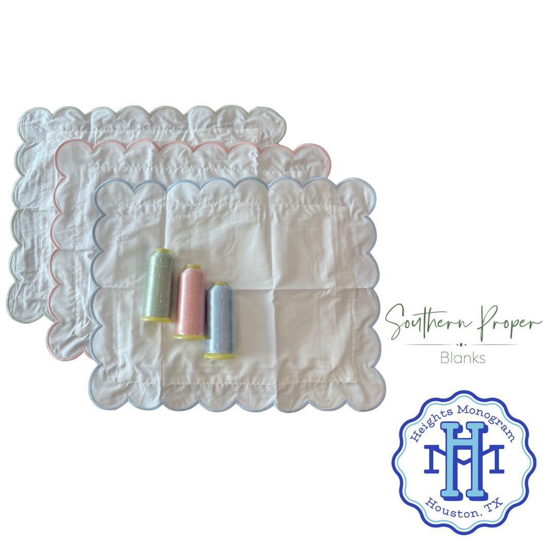 Scalloped Pillow Case